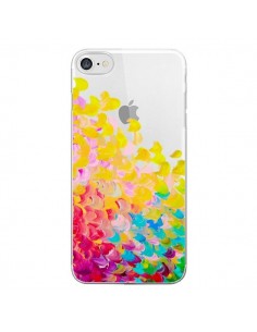 Coque iPhone 7/8 et SE 2020 Creation in Color Jaune...