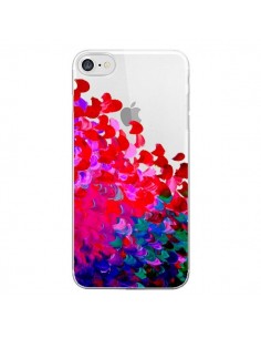 Coque iPhone 7/8 et SE 2020 Creation in Color Pink Rose...