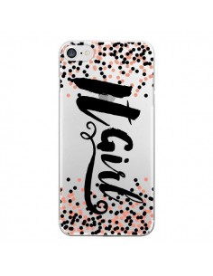 Coque iPhone 7/8 et SE 2020 It Girl Transparente - Ebi...
