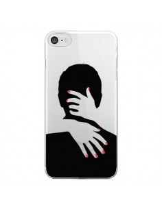 Coque iPhone 7/8 et SE 2020 Calin Hug Mignon Amour Love...