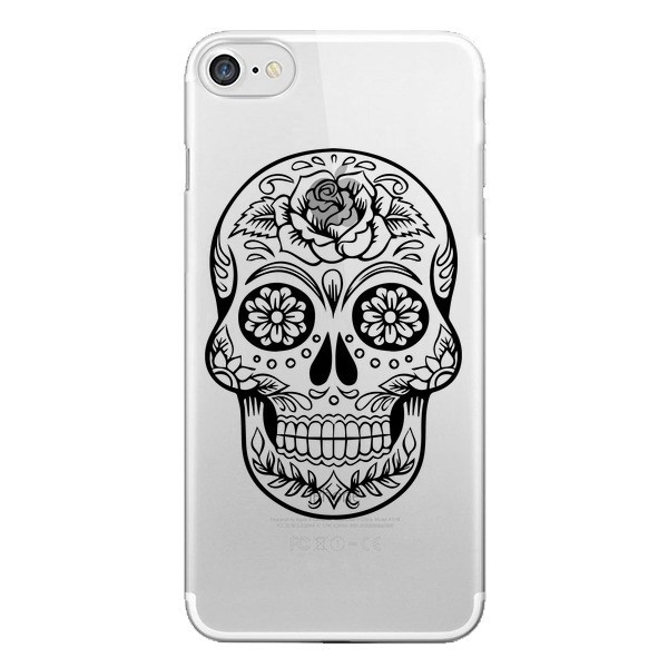 coque iphone 7 tete de mort or coque iphone 7 tete de mort or