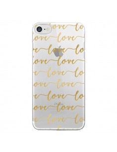 Coque iPhone 7/8 et SE 2020 Love Amour Repeating...