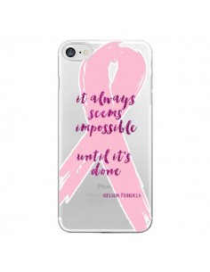 Coque iPhone 7/8 et SE 2020 It always seems impossible,...