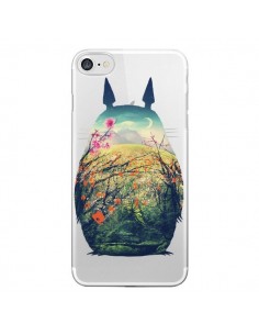 Coque iPhone 7/8 et SE 2020 Totoro Manga Comics...