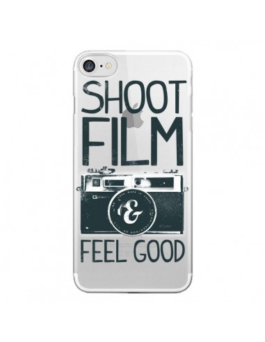 Coque iPhone 7/8 et SE 2020 Shoot Film and Feel Good Transparente - Victor Vercesi