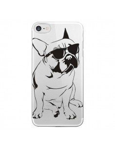 Coque iPhone 7/8 et SE 2020 Chien Bulldog Dog...