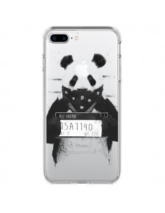 Coque iPhone 7 Plus et 8 Plus Bad Panda Transparente -...