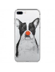 Coque iPhone 7 Plus et 8 Plus Clown Bulldog Dog Chien...