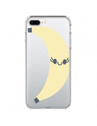 Coque iPhone 7 Plus et 8 Plus Banana Banane Fruit Transparente - Claudia Ramos