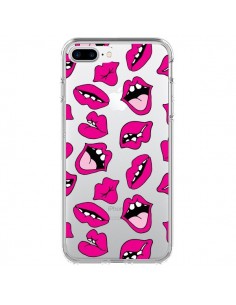 Coque iPhone 7 Plus et 8 Plus Lèvres Lips Bouche Kiss...