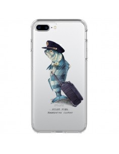 Coque iPhone 7 Plus et 8 Plus Pilot Fish Poisson Pilote...