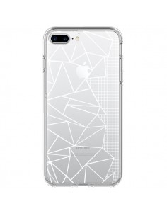 Coque iPhone 7 Plus et 8 Plus Lignes Grilles Side Grid...