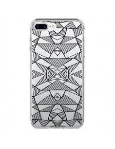 Coque iPhone 7 Plus et 8 Plus Lignes Miroir Grilles...