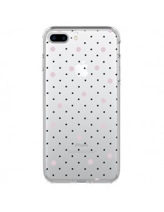Coque iPhone 7 Plus et 8 Plus Point Rose Pin Point...