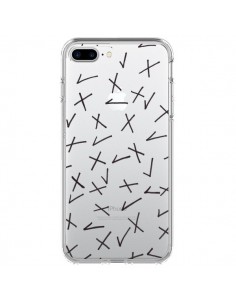 Coque iPhone 7 Plus et 8 Plus Cross Croix Check...