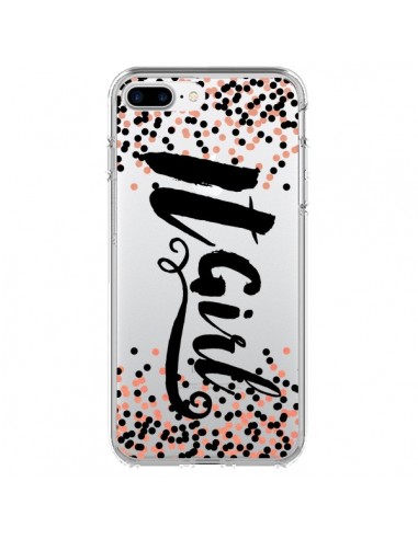 Coque iPhone 7 Plus et 8 Plus It Girl Transparente - Ebi Emporium