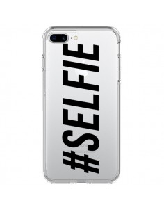 Coque iPhone 7 Plus et 8 Plus Hashtag Selfie Transparente...