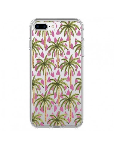 Coque iPhone 7 Plus et 8 Plus Palmier Palmtree Transparente - Dricia Do