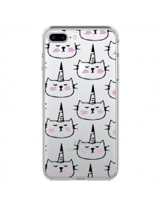 Coque iPhone 7 Plus et 8 Plus Licorne Unicorn Dessin...