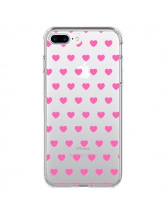 Coque iPhone 7 Plus et 8 Plus Coeur Heart Love Amour Rose...