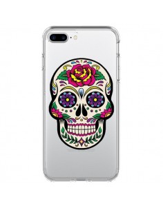Coque iPhone 7 Plus et 8 Plus Tête de Mort Mexicaine...