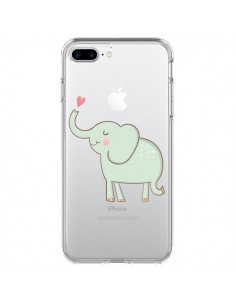 Coque iPhone 7 Plus et 8 Plus Elephant Elefant Animal...