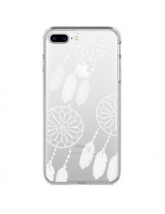 Coque iPhone 7 Plus et 8 Plus Attrape Rêves Blanc...