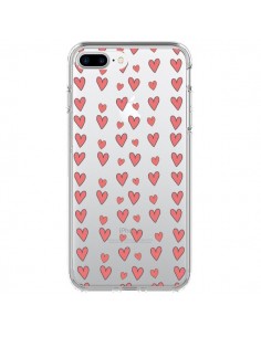 Coque iPhone 7 Plus et 8 Plus Coeurs Heart Love Amour...