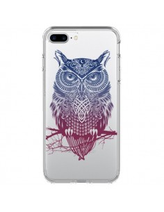 Coque iPhone 7 Plus et 8 Plus Hibou Chouette Owl...