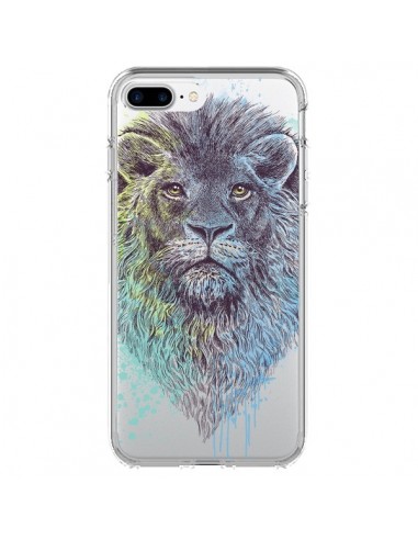 Coque iPhone 7 Plus et 8 Plus Roi Lion King Transparente - Rachel Caldwell