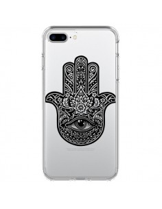 Coque iPhone 7 Plus et 8 Plus Hamsa Cinq Doigts Main...