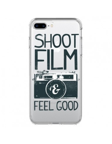 Coque iPhone 7 Plus et 8 Plus Shoot Film and Feel Good Transparente - Victor Vercesi