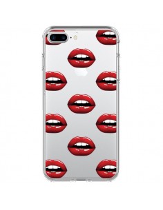 Coque iPhone 7 Plus et 8 Plus Lèvres Rouges Lips...
