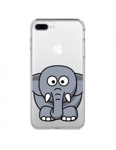 Coque iPhone 7 Plus et 8 Plus Elephant Animal...
