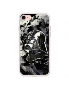 Coque iPhone 7/8 et SE 2020 Dark Typo Star Wars - Aurelie...