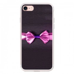 Coque iPhone 7/8 et SE 2020 Noeud Papillon Kitty Bow Tie...