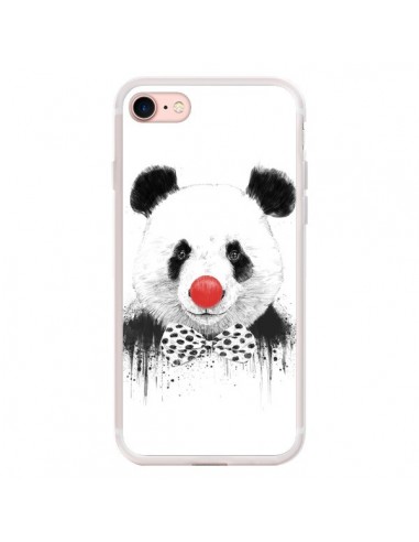 Coque iPhone 7/8 et SE 2020 Clown Panda - Balazs Solti