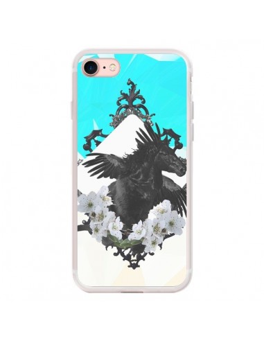 Coque iPhone 7/8 et SE 2020 Licorne Unicorn - Eleaxart