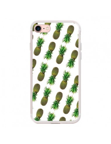 Coque iPhone 7/8 et SE 2020 Ananas Pineapple Fruit - Eleaxart