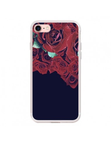 Coque iPhone 7/8 et SE 2020 Roses - Eleaxart