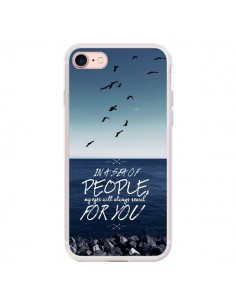 Coque iPhone 7/8 et SE 2020 Sea Mer Plage - Eleaxart