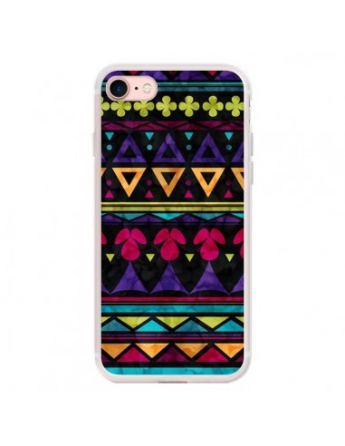 Coque iPhone 7/8 et SE 2020 Triangles Pattern Azteque - Eleaxart