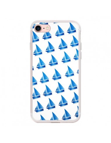 Coque iPhone 7/8 et SE 2020 Bateau Voilier Barquitos - Eleaxart