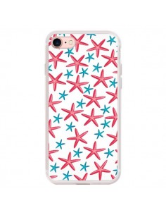 Coque iPhone 7/8 et SE 2020 Etoiles de mer Estrellitas -...
