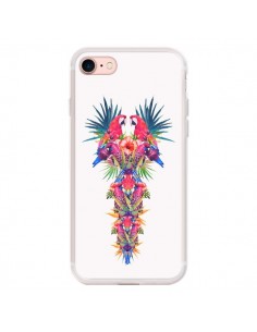 Coque iPhone 7/8 et SE 2020 Parrot Kingdom Royaume...
