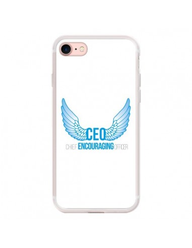 Coque iPhone 7/8 et SE 2020 CEO Chief Encouraging Officer Bleu - Shop Gasoline