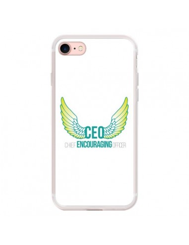 Coque iPhone 7/8 et SE 2020 CEO Chief Encouraging Officer Vert - Shop Gasoline