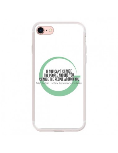 Coque iPhone 7/8 et SE 2020 Peter Shankman, Changing People - Shop Gasoline