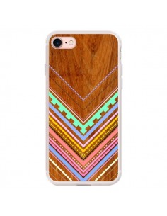 Coque iPhone 7/8 et SE 2020 Azteque Arbutus Pastel Bois...