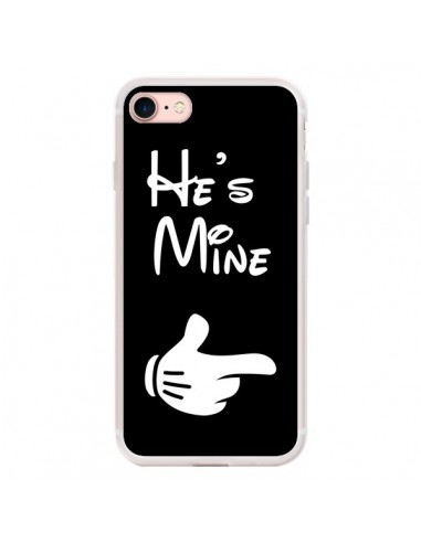 Coque iPhone 7/8 et SE 2020 He's Mine Il est à Moi Amour Amoureux - Laetitia
